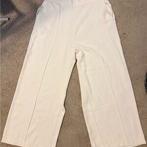 MELLODAY Cream Wide Leg Pants